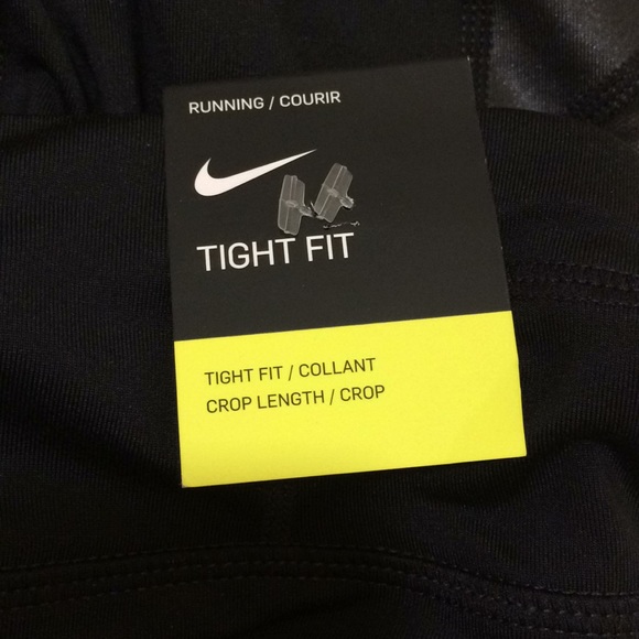 Nike Sprinter Running Midrise Capri Leggings - Picture 3 of 4